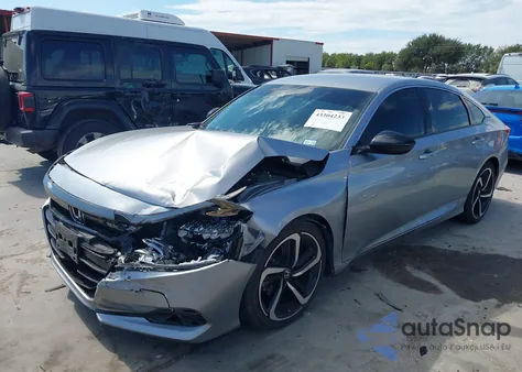 2021 Honda Accord Sport Special Edition из США, поврежденный, VIN 1HGCV1F46MA020012